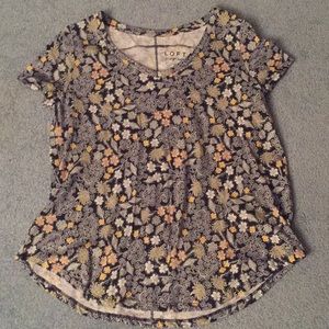 Loft Medium T-Shirt With Flower Pattern